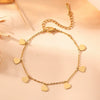 Titanium Steel Peach Heart Pendant Waist Chain Jewelry For Women Sweet Style Suitable For Summer