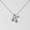 316L Stainless Steel Pendant Necklace With Letter Pattern 18K Gold Plated Unisex
