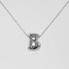 316L Stainless Steel Pendant Necklace With Letter Pattern 18K Gold Plated Unisex