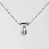 316L Stainless Steel Pendant Necklace With Letter Pattern 18K Gold Plated Unisex