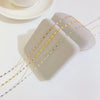 Simple Style Titanium Steel Necklace