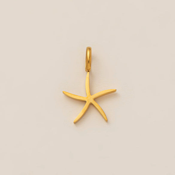 Titanium Steel Retro Geometric Pendant Necklace With Electroplating Rainbow Stars Love Pattern
