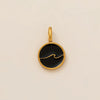 Titanium Steel Retro Geometric Pendant Necklace With Electroplating Rainbow Stars Love Pattern