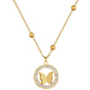 Titanium Steel Ring And Necklace With Geometric Pattern For Women Electroplating Treatment