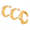 316L Stainless Steel Ring Electroplating Fashion Design Unisex Jewelry