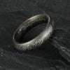 Titanium Steel Ring With Distressed Style And Letters Numbers Text Pattern For Unisex Jewelry