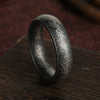 Titanium Steel Ring With Distressed Style And Letters Numbers Text Pattern For Unisex Jewelry