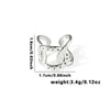 Titanium Steel Ring With Geometric Hollow Leaves Pattern Electroplated For Women And Men