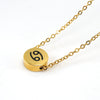 316L Stainless Steel Round Constellation Symbol Pendant Necklace For Women