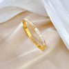 Titanium Steel Shell Bracelet Retro Fashion Electroplated Jewelry