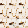 Titanium Steel Shell Necklace With Marine Life Pattern Electroplated For Women Holiday Style Jewelry
