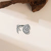 Titanium Steel Shell Necklace With Marine Life Pattern Electroplated For Women Holiday Style Jewelry