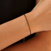 316L Stainless Steel Simple Rice Bead Jewelry Electroplated Bracelet Necklace Unisex