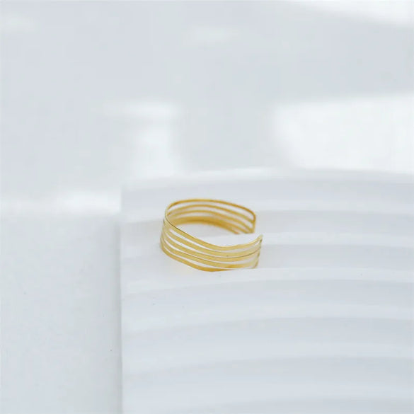 Titanium Steel Simple Style Classic Style Solid Color Rings