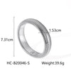 Titanium Steel Singlelayer Elastic Snake Chain Bracelet Geometric Diamond Style