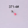 Titanium Steel Small Ear Nail Cartilage Earrings With Screw Design