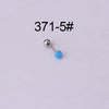 Titanium Steel Small Ear Nail Cartilage Earrings With Screw Design