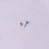 Titanium Steel Small Ear Nail Cartilage Earrings With Screw Design