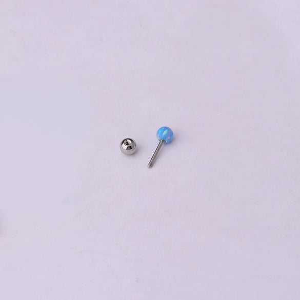 Titanium Steel Small Ear Nail Cartilage Earrings With Screw Design