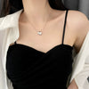 Titanium Steel Snake Bone Chain Women's Cold Style Geometric Light Luxury Clavicle Necklace