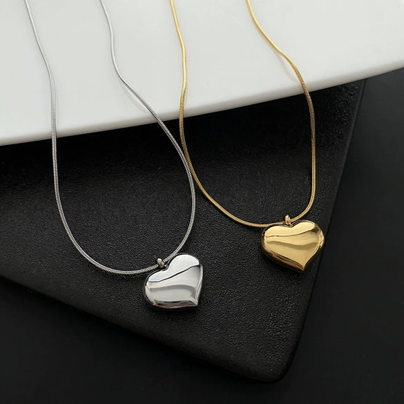 Titanium Steel Snake Bone Chain Women's Cold Style Geometric Light Luxury Clavicle Necklace