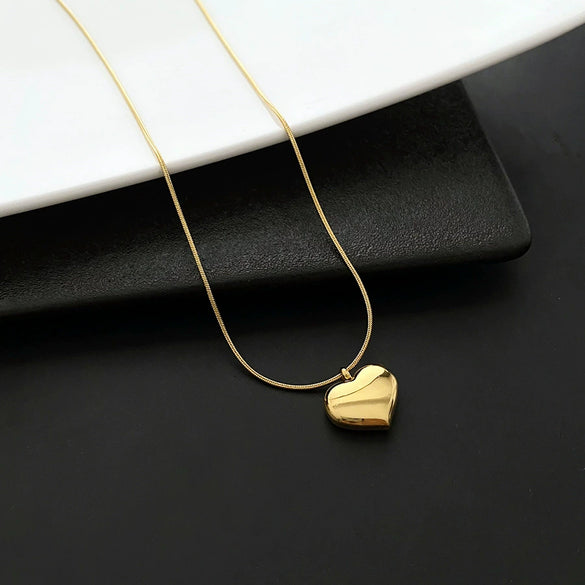 Titanium Steel Snake Bone Chain Women's Cold Style Geometric Light Luxury Clavicle Necklace