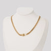 Titanium Steel Snake Head Chain Necklace Animals Zodiac Style Electroplated