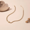 Titanium Steel Snake Head Chain Necklace Animals Zodiac Style Electroplated