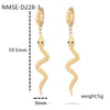 Titanium Steel Snakeshaped Jewelry With Constellation And Zodiac Patterns Electroplated For Women