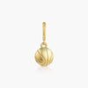 Titanium Steel Sports Pendant Necklace With Geometric Pattern And Vacuum Plating For Women