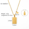 Titanium Steel Stainless Steel Constellation Necklace For Women With Electroplating