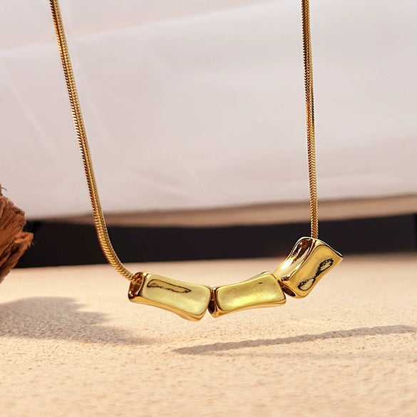 Titanium Steel Stainless Steel Ushaped Vintage Minimalist Necklace