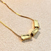 Titanium Steel Stainless Steel Ushaped Vintage Minimalist Necklace