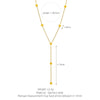 Titanium Steel Star Shaped Electroplated Fashion Minimalist Women's Clavicle Chain Jewelry