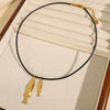 316L Stainless Steel Tuna Pendant Necklace Animals Zodiac Style Electroplated For Women