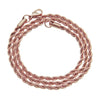 Titanium Steel Twist Chain Hip Hop Necklace For Men And Women