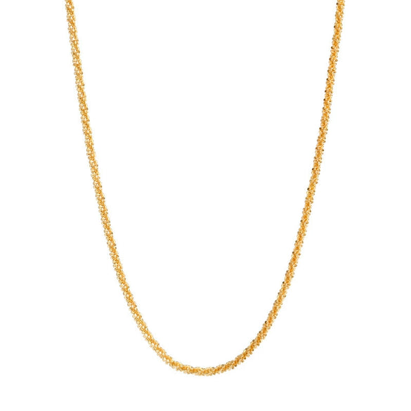Titanium Steel Twist Chain Necklace And Bracelet Set Fashionable Simple Light Luxury Design With Electroplating For Women