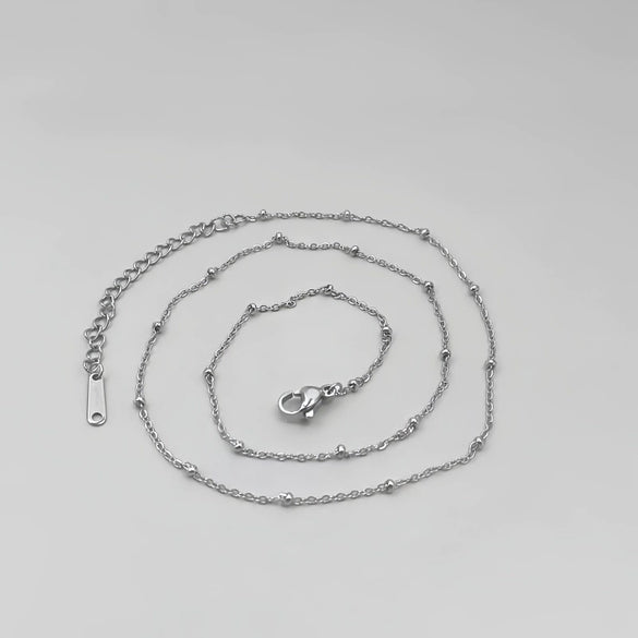 Titanium Steel Unisex Geometric Style Furnace Vacuum Plated Necklace O Chain Jewelry