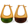 316L Stainless Steel Ushaped Electroplated Women's Retro Dropshaped Earrings