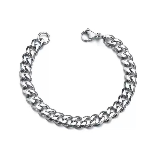 Titanium Steel Wave Pattern Chain Bracelet With Geometric Design Non Fading Unisex Men¡¯s Wholesale Jewelry