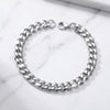 Titanium Steel Wave Pattern Chain Bracelet With Geometric Design Non Fading Unisex Men¡¯s Wholesale Jewelry