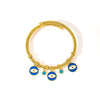 Titanium Steel Women's Bracelet With Heart Shape Pattern And Vacuum Plating