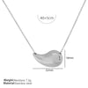 316L Stainless Steel Women's Earrings With Love Bell And Water Drop Pattern Electroplating Design High Sense Style