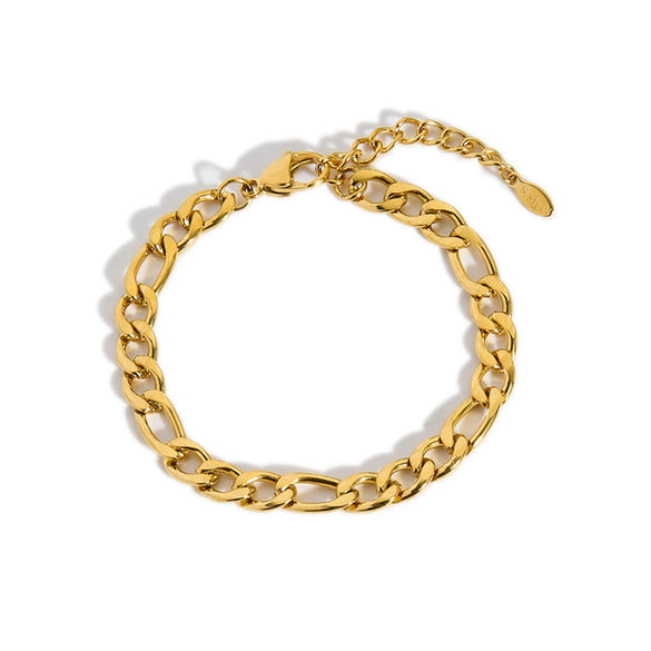 Titanium Steel Women's Geometric Anklet