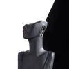 Titanium Steel Women's Heart Shape Personality Earrings