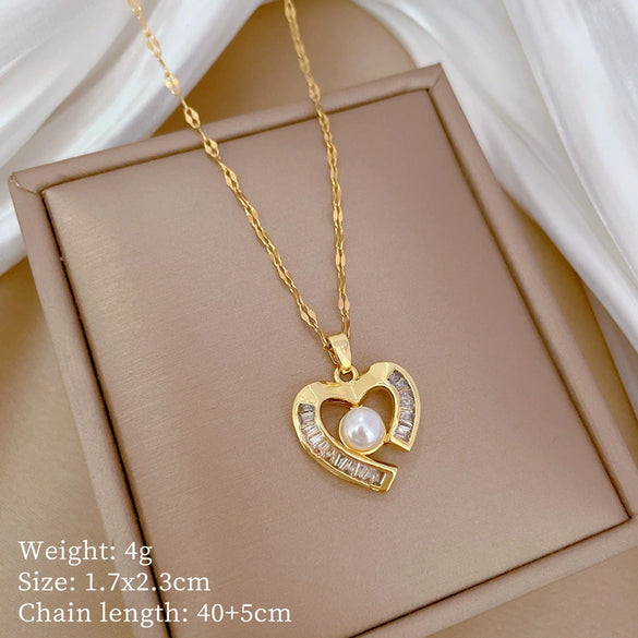 Titanium Steel Women's Jewelry Set With Geometric Pattern And Electroplating Treatment