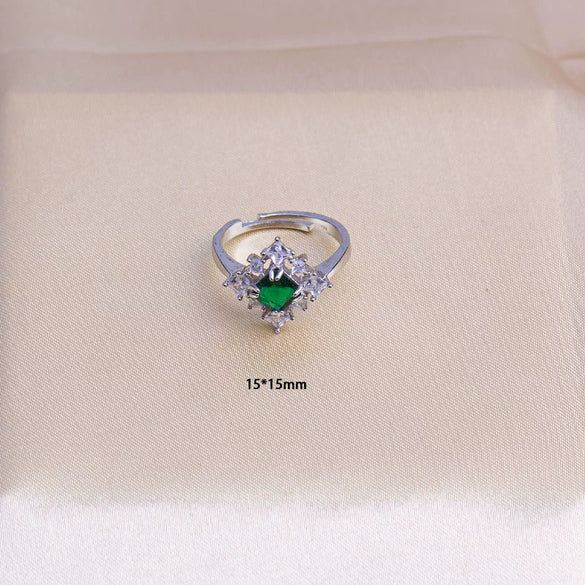 Titanium Steel Women's Jewelry With Pearl Pendant O Word Chain Leaf Pattern Mixed Gemstone Setting Electroplating