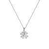Titanium Steel Women's Light Luxury Niche Design Heart Shape Pendant Clavicle Chain Necklace With Electroplating