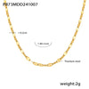 316L Stainless Steel Zircon Heart Shaped Electroplated Women's Clavicle Necklace And Bracelet Set