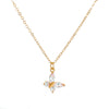 Transparent Crystal Butterfly Inlaid Copper Necklace For Women Light Luxury Niche Design All Match Clavicle Chain Pendant